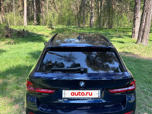 2021 BMW 5 серии 540d xDrive VII (G30/G31/G38) Рестайлинг, синий - вид 6