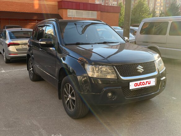 2008 Suzuki Grand Vitara II Рестайлинг, чёрный - вид 2