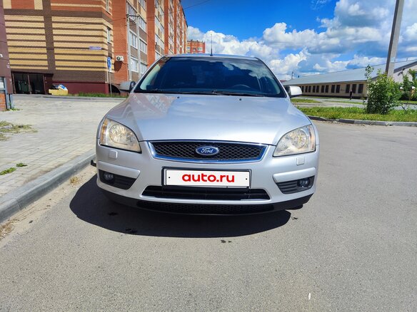 2007 Ford Focus II, серебристый, 350000 рублей - вид 1