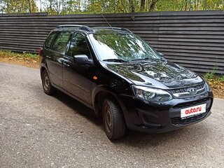 2014 Lada (ВАЗ) Kalina II, чёрный, 480000 рублей, вид 2