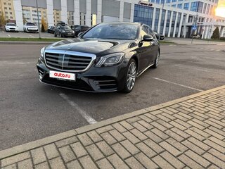 2019 Mercedes-Benz S-Класс 560 e Long VI (W222, C217) Рестайлинг, чёрный, 6900000 рублей, вид 1
