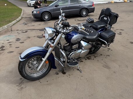 2008 Suzuki Boulevard C50, синий, 600000 рублей, вид 2
