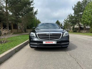 2017 Mercedes-Benz S-Класс 350 d Long VI (W222, C217) Рестайлинг, чёрный, 5000000 рублей, вид 3