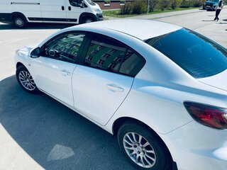 2012 Mazda 3 II (BL) Рестайлинг, белый, 1100000 рублей, вид 4