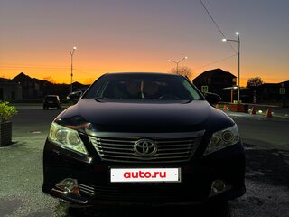 2012 Toyota Camry VII (XV50), чёрный, 1700000 рублей, вид 2