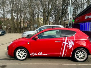 2008 Alfa Romeo MiTo I, красный, 450000 рублей, вид 2