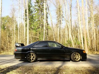 1999 Toyota Chaser VI (X100) Рестайлинг, чёрный, 1550000 рублей, вид 2
