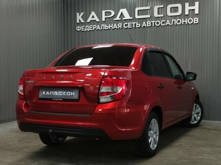 2021 Lada (ВАЗ) Granta I Рестайлинг, красный, 565000 рублей, вид 2
