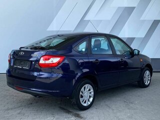 2015 Lada (ВАЗ) Granta I, синий, 468000 рублей, вид 4