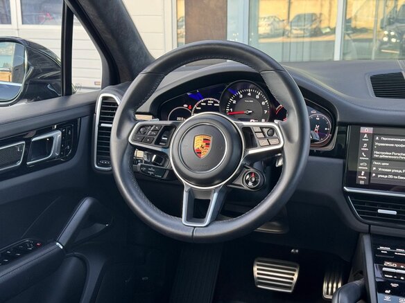 2019 Porsche Cayenne III, синий, 4800000 рублей - вид 23