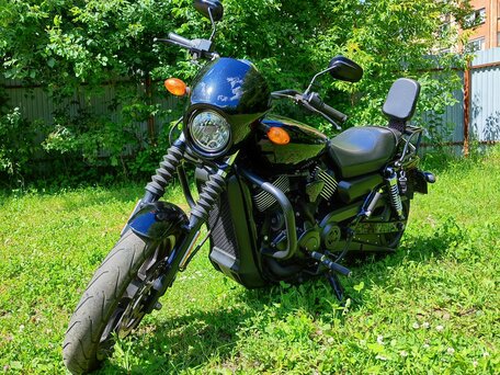 2015 Harley-Davidson Street 750, чёрный, 500000 рублей, вид 3