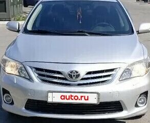 2012 Toyota Corolla X (E140, E150) Рестайлинг, серый, 875000 рублей, вид 1