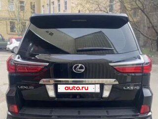 2016 Lexus LX 570 III Рестайлинг 2, чёрный, 6000000 рублей, вид 2