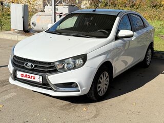 2017 Lada (ВАЗ) Vesta I, белый, 800000 рублей, вид 1