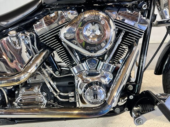 2000 Harley-Davidson Springer Softail, чёрный - вид 19