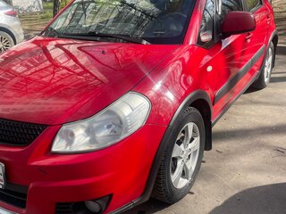 2010 Suzuki SX4 I (Classic) Рестайлинг, красный, 725000 рублей, вид 2