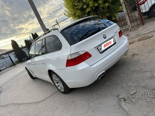 2009 BMW 5 серии 520d V (E60/E61) Рестайлинг, белый, 1300000 рублей, вид 4