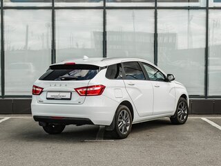 2019 Lada (ВАЗ) Vesta SW I, белый, 1130000 рублей, вид 2