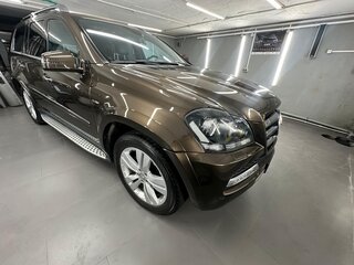 2012 Mercedes-Benz GL-Класс 350 I (X164) Рестайлинг, коричневый, 3000000 рублей, вид 4