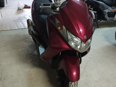 2005 Suzuki Burgman (SkyWave) 400, красный, 220000 рублей, вид 1