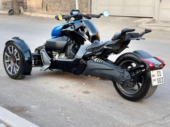 2021 BRP Can-Am Ryker, чёрный, 1050000 рублей - вид 3