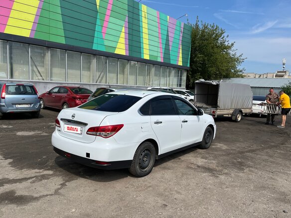 2016 Nissan Almera III (G15), белый, 400000 рублей - вид 3