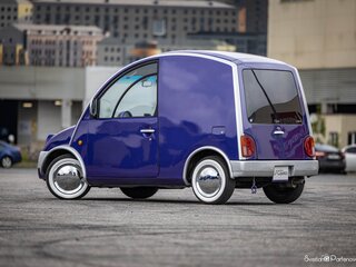 1989 Nissan S-Cargo, фиолетовый, 1500000 рублей, вид 2