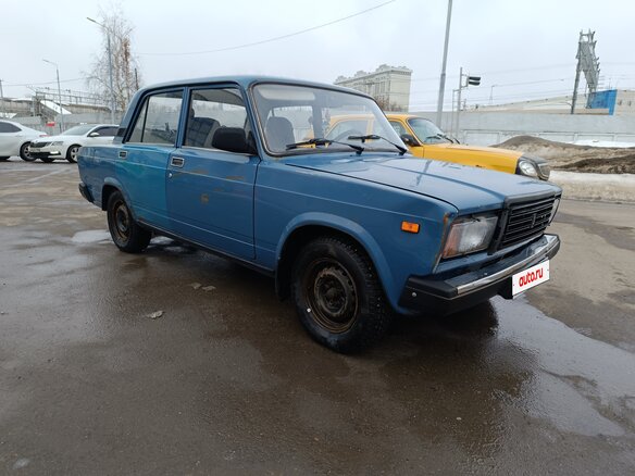 2007 Lada (ВАЗ) 2107, синий, 229000 рублей - вид 9