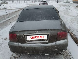 2003 Hyundai Sonata IV (EF) Рестайлинг, серый, 350000 рублей, вид 3