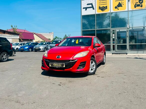 2010 Mazda 3 II (BL), красный, 659000 рублей