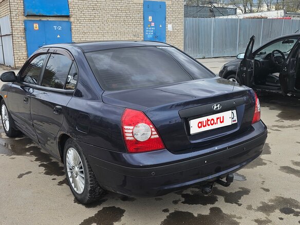 2003 Hyundai Elantra III (XD2) Рестайлинг, синий, 210000 рублей - вид 11