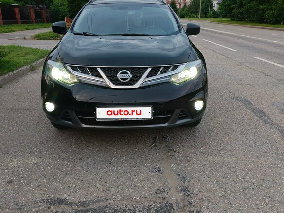 2012 Nissan Murano II (Z51) Рестайлинг, чёрный, 915000 рублей