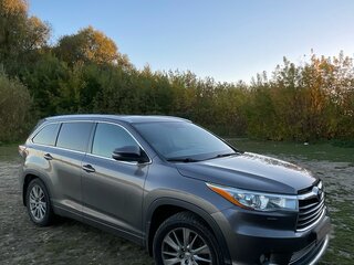2014 Toyota Highlander III (XU50), серый, 2632000 рублей, вид 1