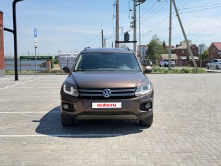 2014 Volkswagen Tiguan I Рестайлинг, коричневый, 1499990 рублей, вид 2