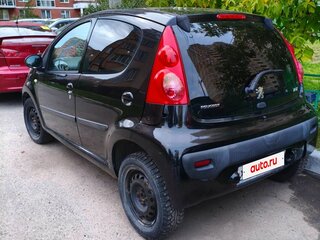 2010 Peugeot 107 I Рестайлинг, чёрный, 355000 рублей, вид 2