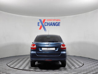 2014 Lada (ВАЗ) Granta I, синий, 300000 рублей, вид 3