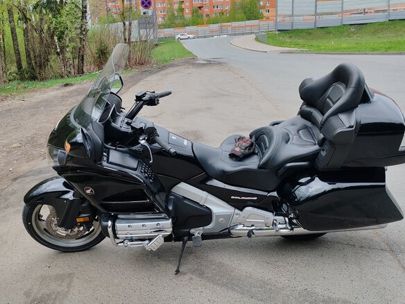 2012 Honda GL 1800 Gold Wing, чёрный, 1400000 рублей - вид 1