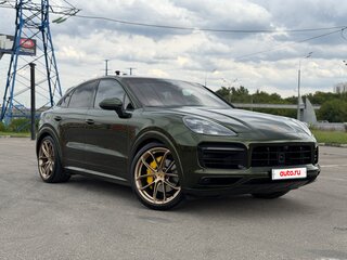 2021 Porsche Cayenne E-Hybrid Coupé III, зелёный, 11499000 рублей, вид 5