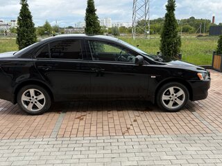 2008 Mitsubishi Lancer X, чёрный, 630000 рублей, вид 3
