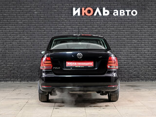2016 Volkswagen Polo V Рестайлинг, чёрный, 1290000 рублей, вид 5