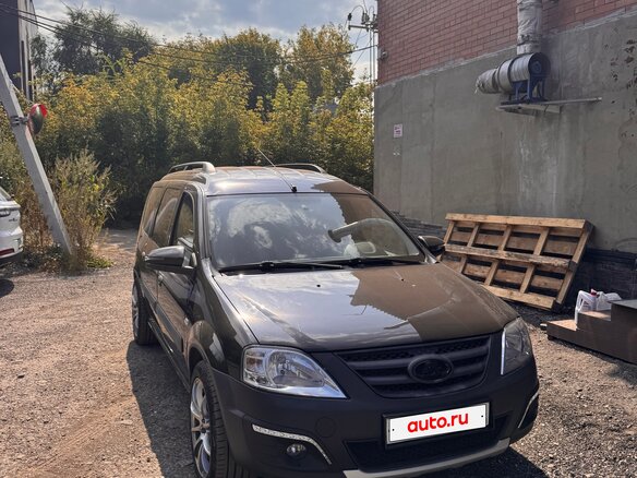 2018 Lada (ВАЗ) Largus I, чёрный - вид 2