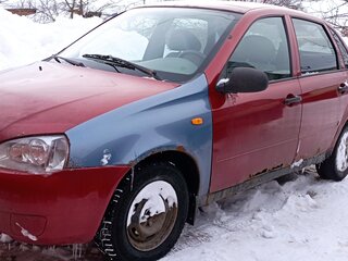 2007 Lada (ВАЗ) Kalina I, серебристый, 130000 рублей, вид 1