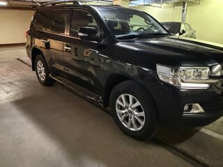 2018 Toyota Land Cruiser 200 Series Рестайлинг 2, чёрный, 5600000 рублей, вид 2