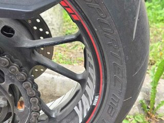 2018 Yamaha MT-09 Tracer (FJ-09), серый, 1100000 рублей, вид 4