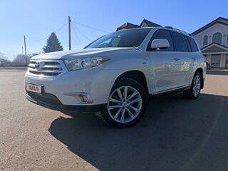 2012 Toyota Highlander II (XU40) Рестайлинг, белый, 2350000 рублей, вид 1