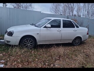2009 Lada (ВАЗ) Priora I, белый, 260000 рублей, вид 3