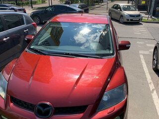2011 Mazda CX-7 I Рестайлинг, красный, 1490000 рублей, вид 2
