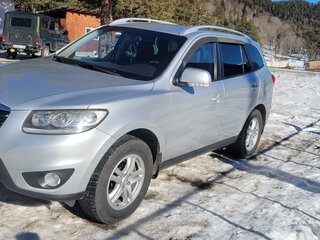 2010 Hyundai Santa Fe II Рестайлинг, серебристый, 1350000 рублей, вид 1