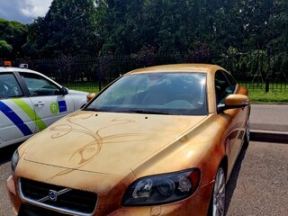 2009 Volvo C70 II, бежевый, 2400000 рублей, вид 2