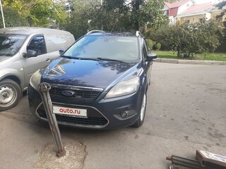 2010 Ford Focus II Рестайлинг, синий, 850000 рублей, вид 2